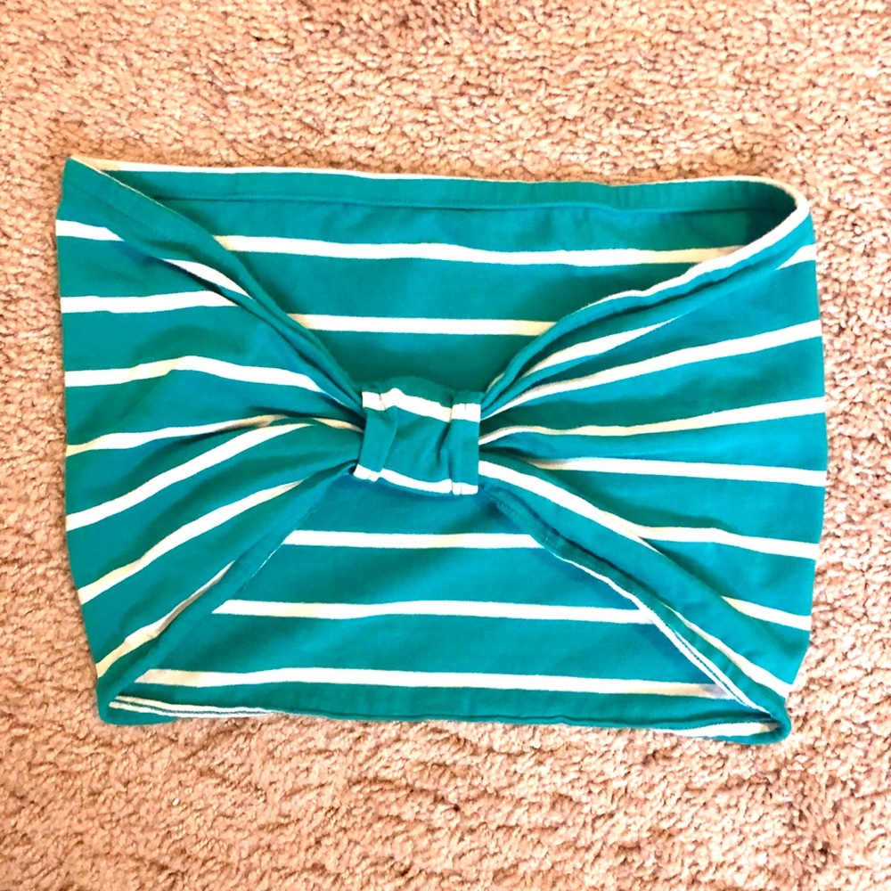 Bandeau Tube Crop Top